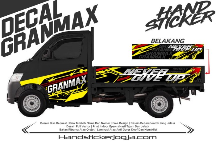 Detail Gran Max Pick Up Vector Nomer 13