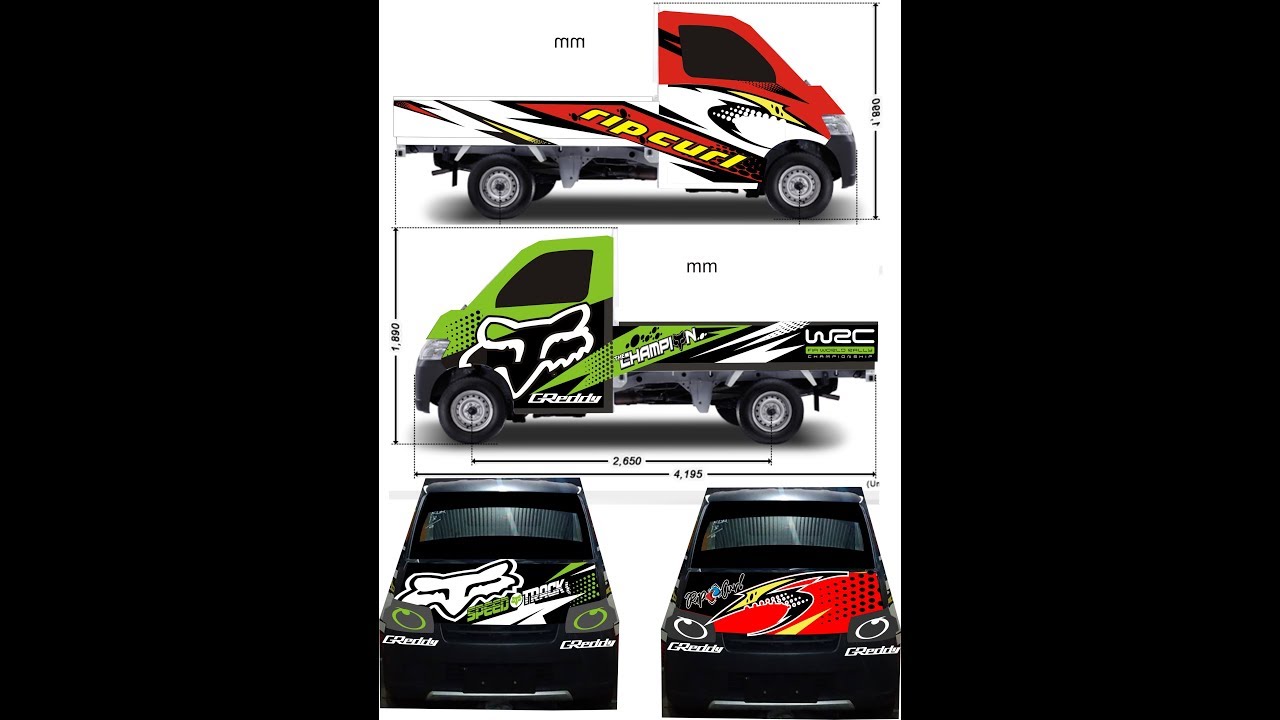 Detail Gran Max Pick Up Vector Nomer 14