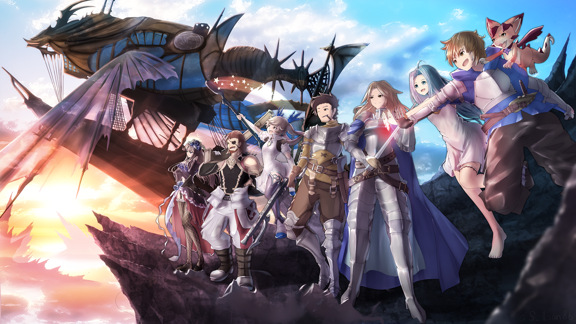 Detail Granblue Fantasy Wallpaper Nomer 13