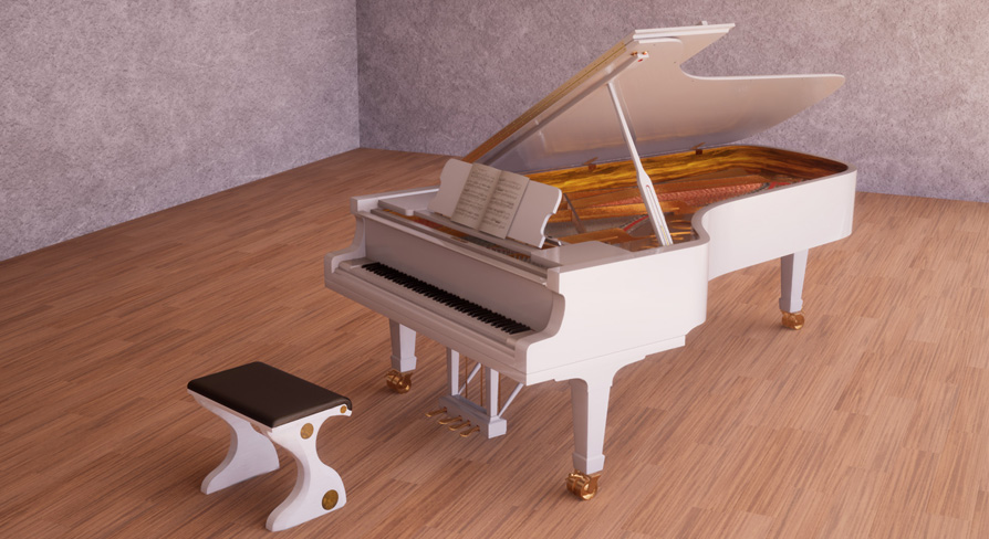 Detail Grand Piano Pic Nomer 51