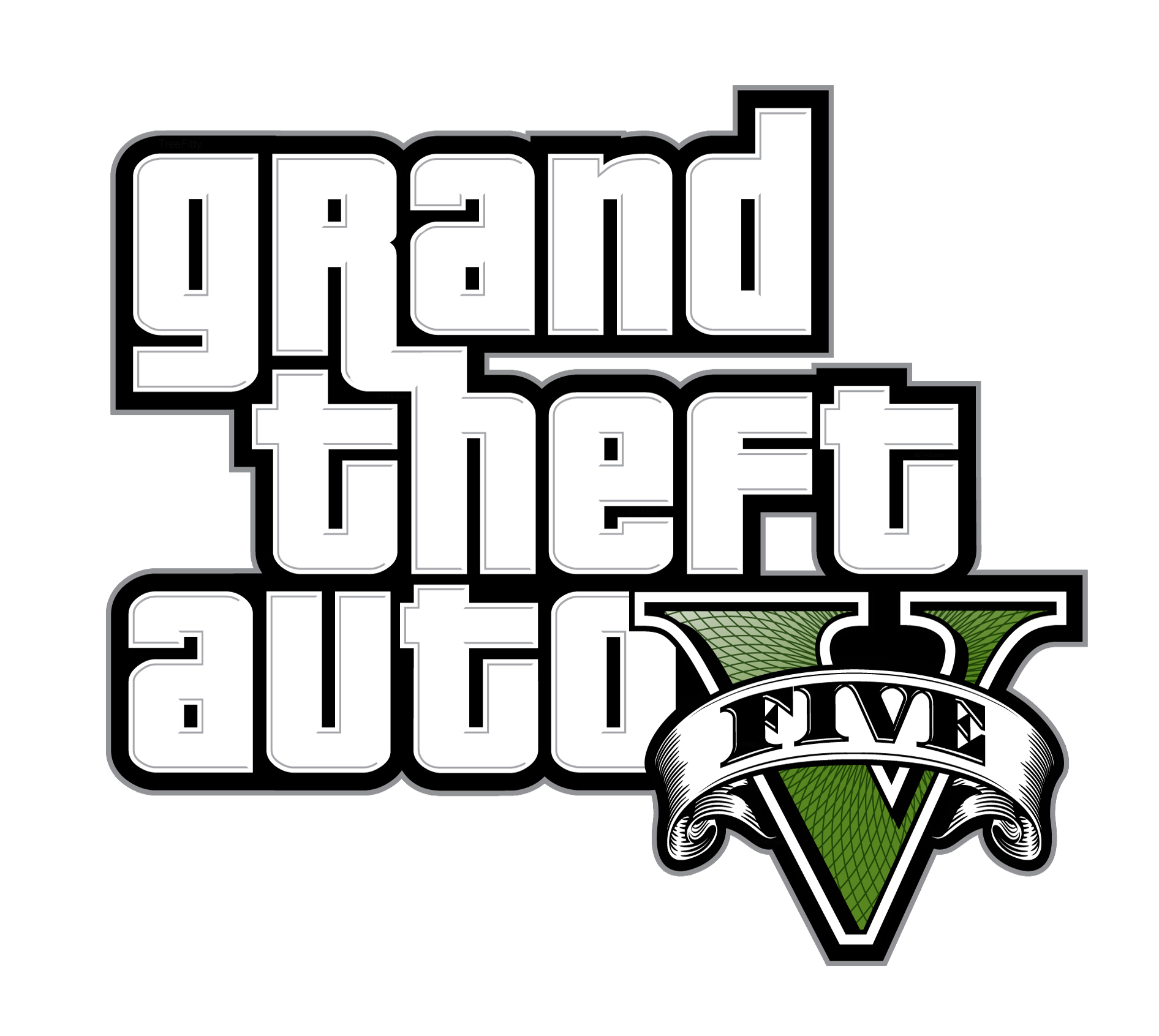 Detail Grand Theft Auto V Logo Nomer 21