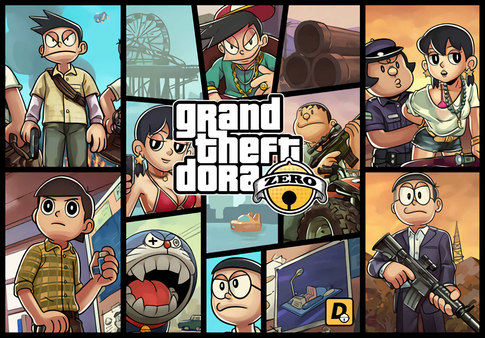 Detail Grand Theft Dora Zero Nomer 3