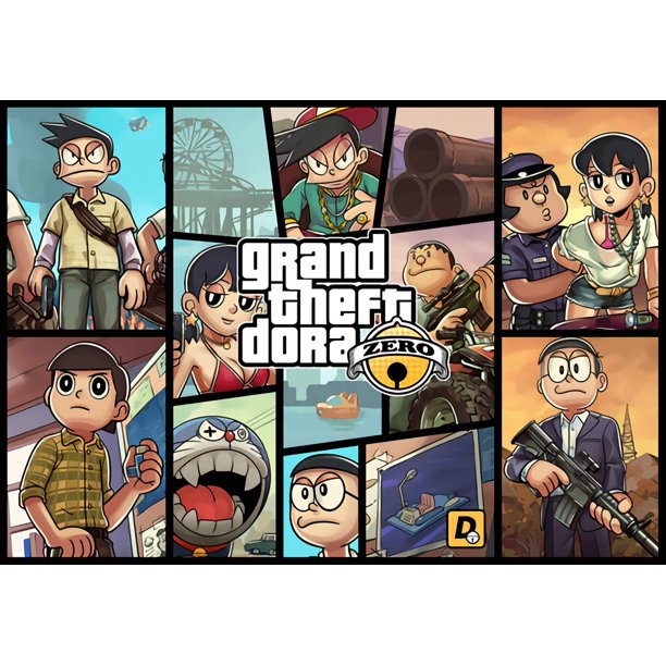 Detail Grand Theft Dora Zero Nomer 7