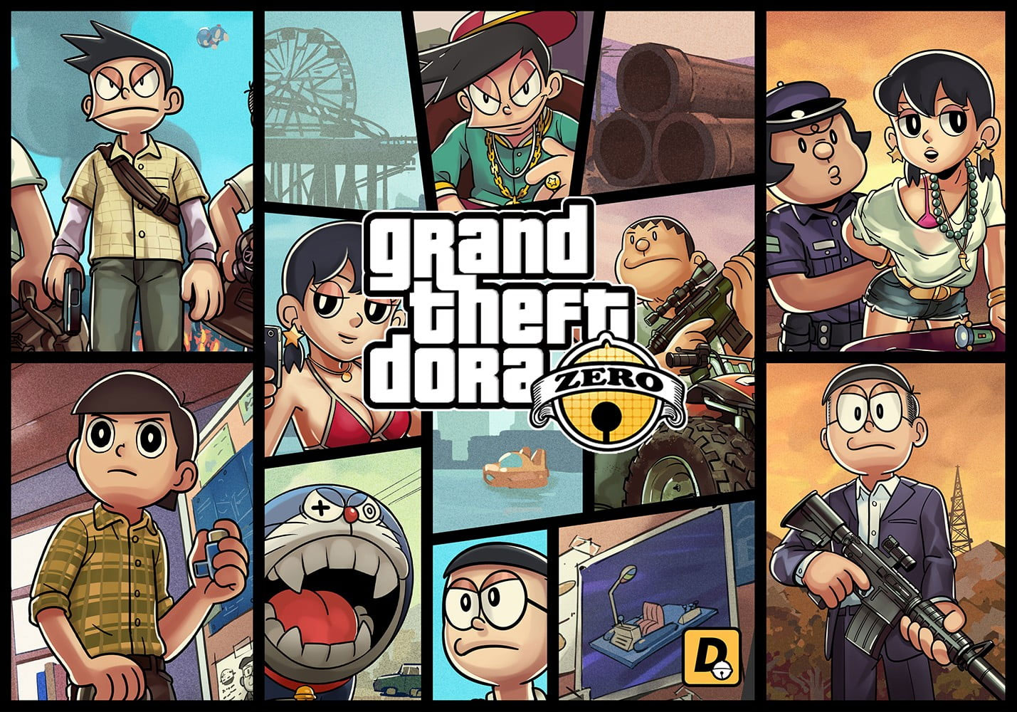 Detail Grand Theft Dora Nomer 3