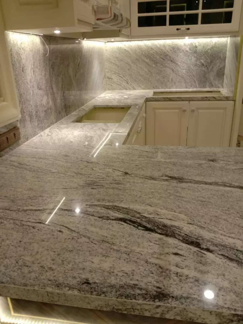 Detail Granit Dapur Putih Nomer 26