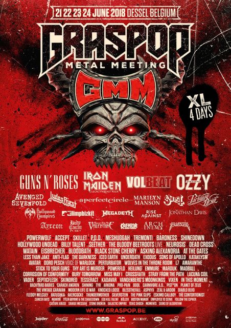 Graspop 2018 Bands - KibrisPDR