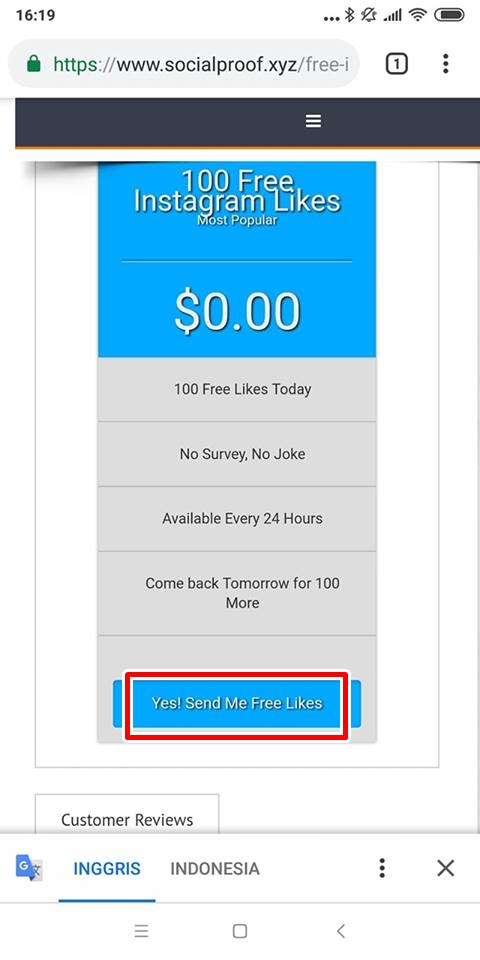 Detail Gratis Like Instagram Nomer 56