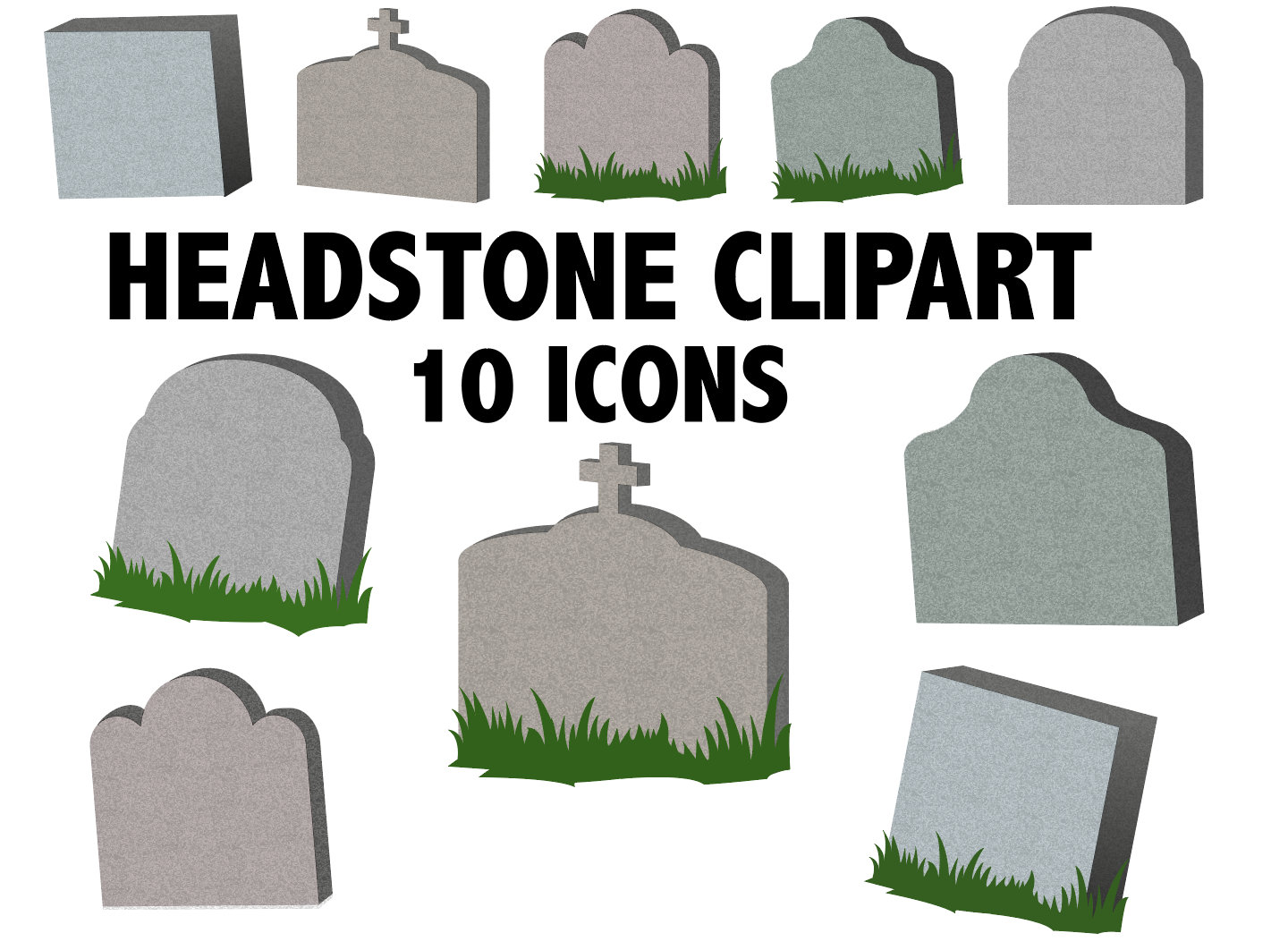 Detail Gravestone Clipart Nomer 18