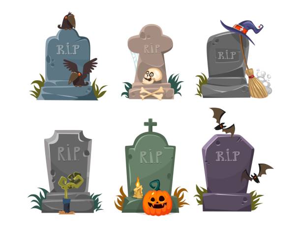 Detail Gravestone Clipart Nomer 46