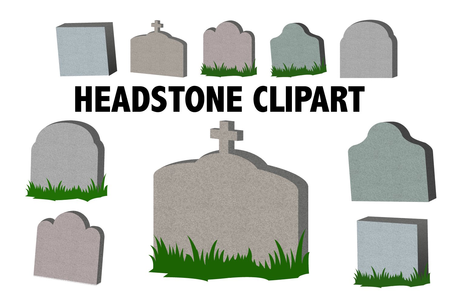 Detail Gravestone Clipart Nomer 8