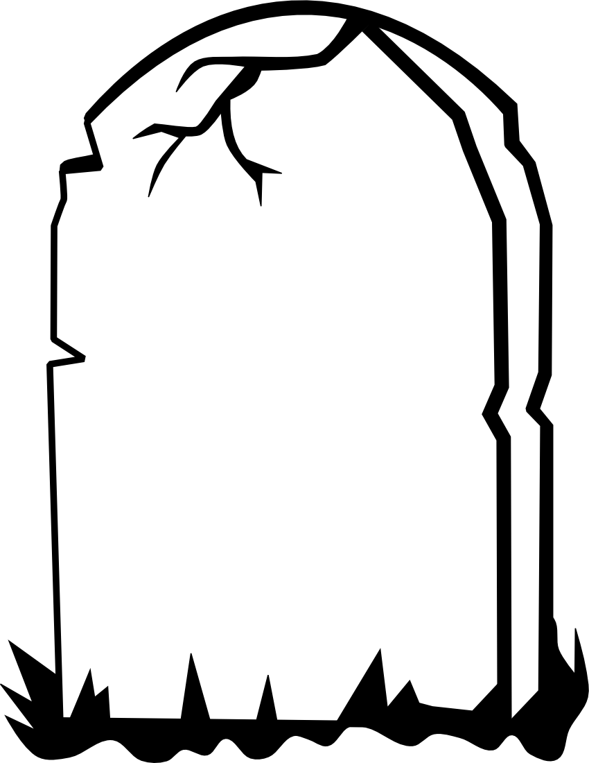 Detail Gravestone Clipart Transparent Nomer 14