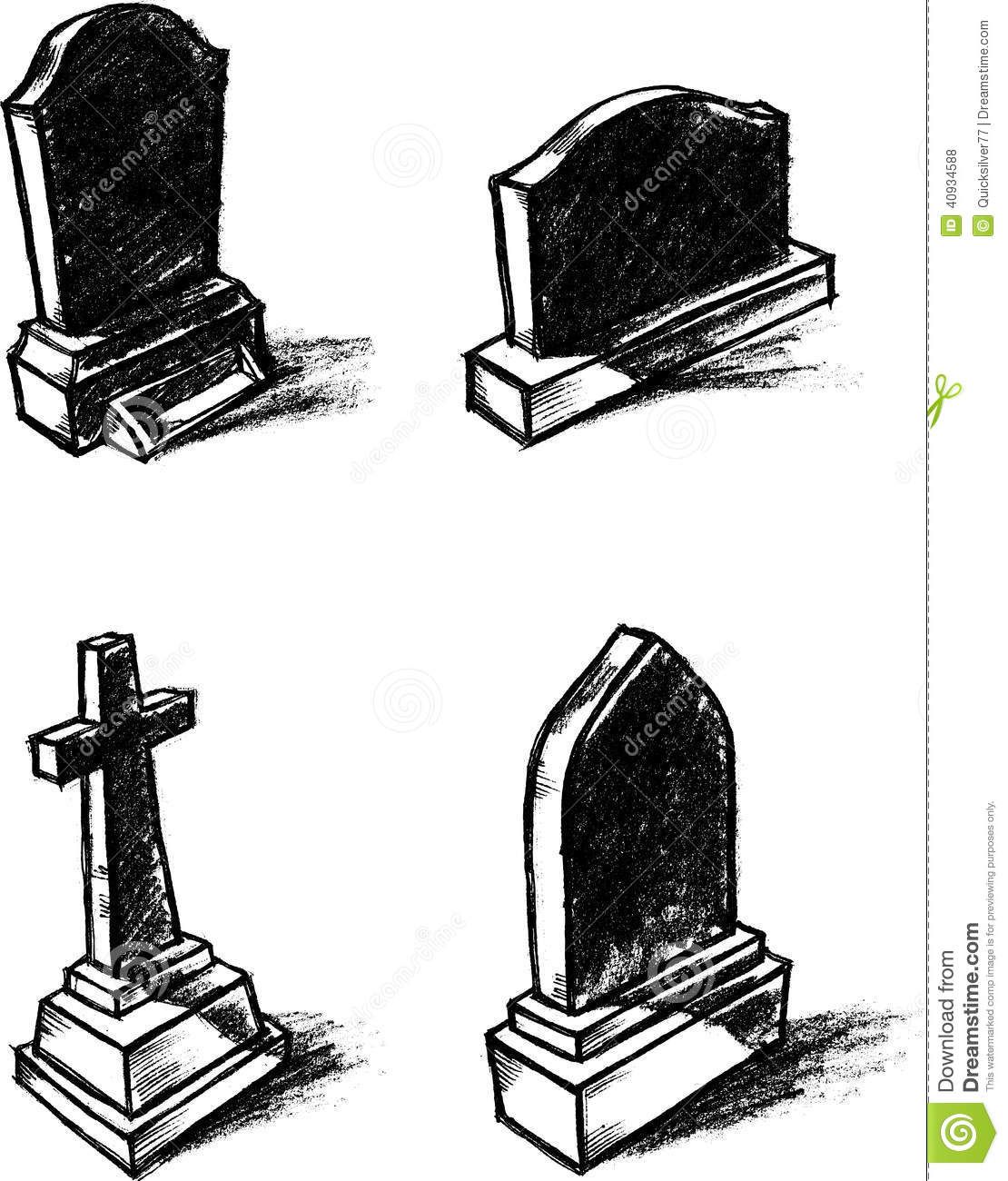 Detail Gravestone Graphic Nomer 26