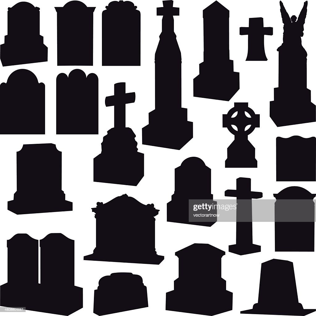 Detail Gravestone Graphic Nomer 41