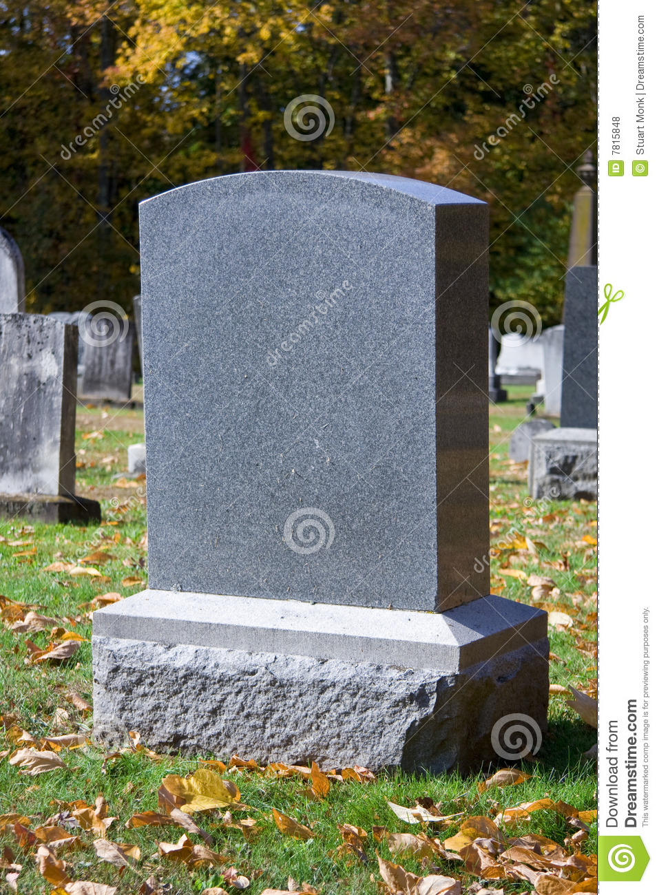 Detail Gravestone Stock Image Nomer 3