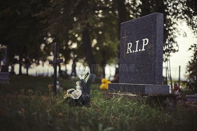 Detail Gravestone Stock Image Nomer 33