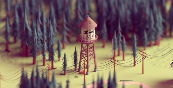 Detail Gravity Falls Wallpaper Hd Nomer 41