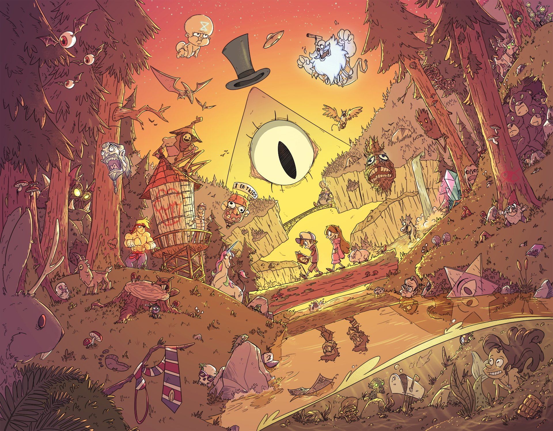 Detail Gravity Falls Wallpaper Hd Nomer 8