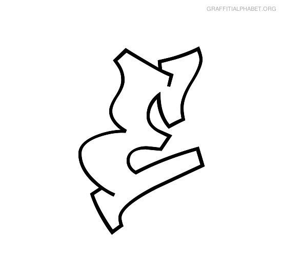 Detail Gravity Huruf Nomer 17