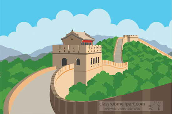 Detail Great Wall Of China Clipart Nomer 12