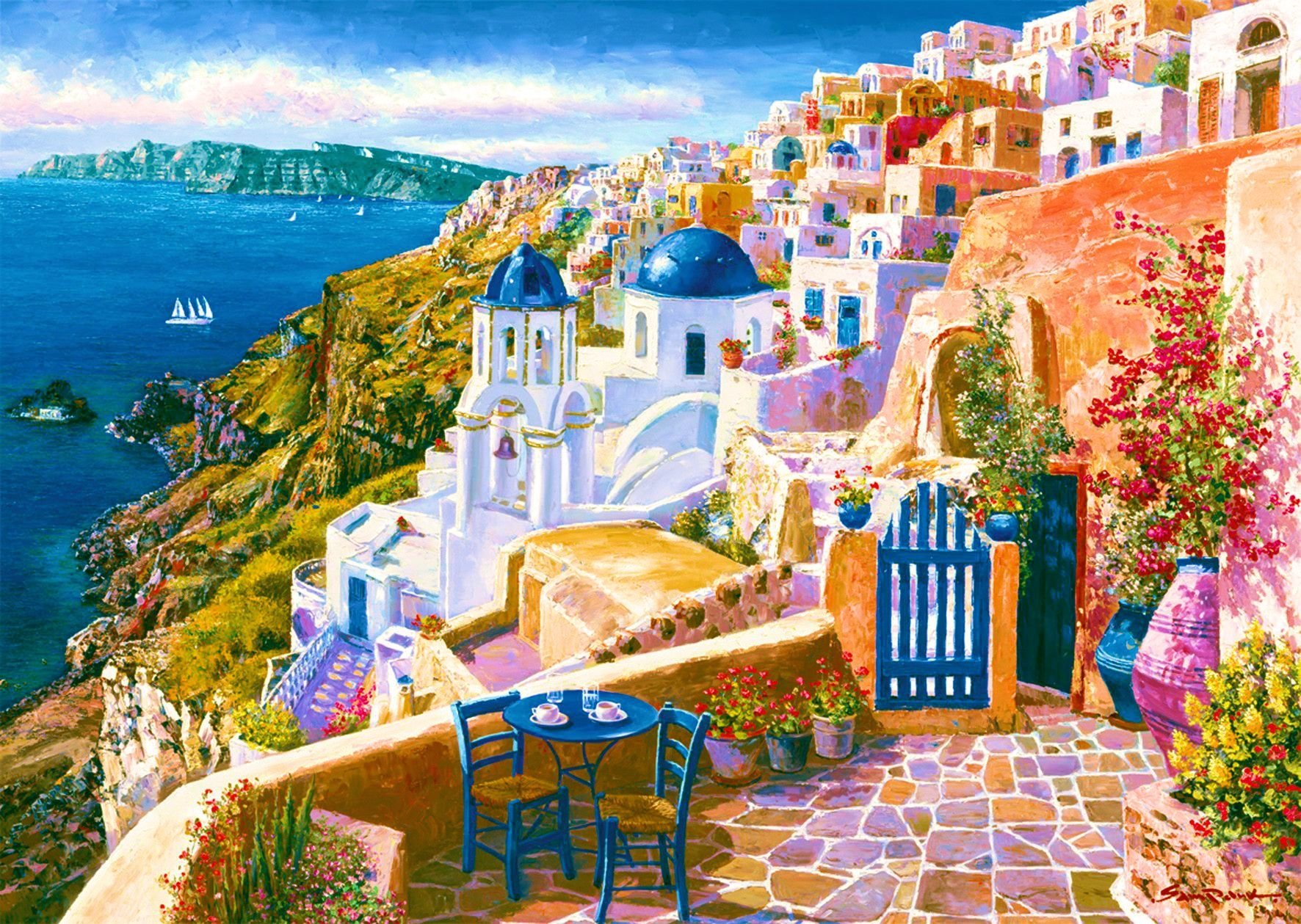 Detail Greece Wallpaper Nomer 45