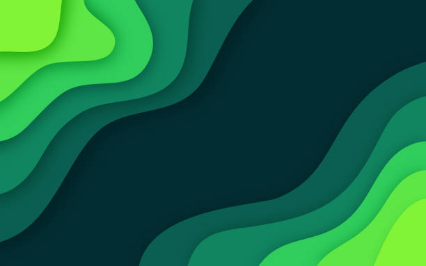 Detail Green Abstract Background Nomer 40