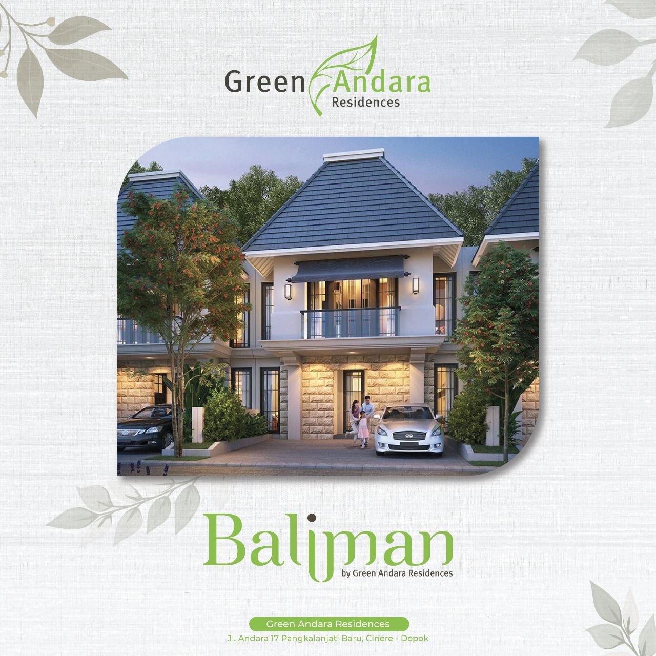 Detail Green Andara Residence Rumah Raffi Ahmad Nomer 56