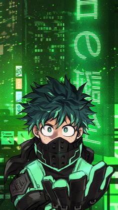 Detail Green Anime Nomer 2