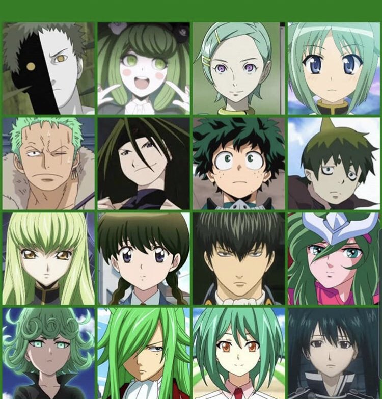 Detail Green Anime Nomer 13