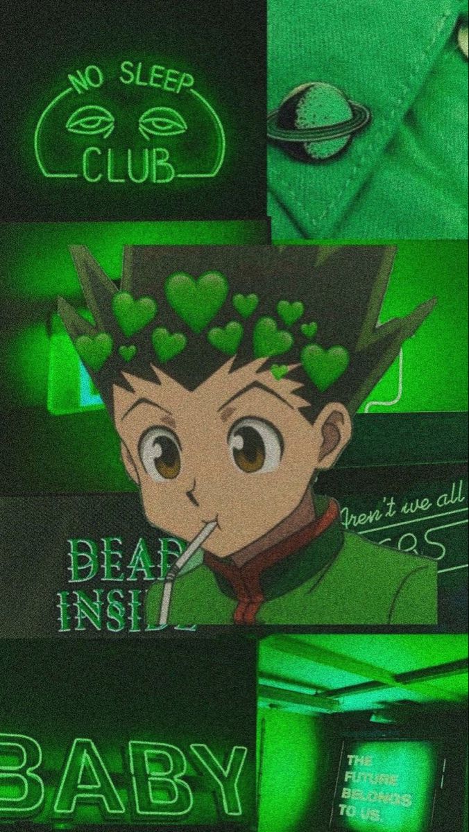 Detail Green Anime Nomer 6