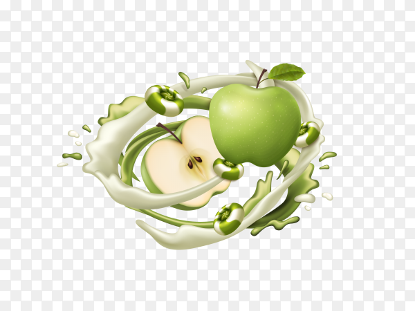Detail Green Apple Png Nomer 32