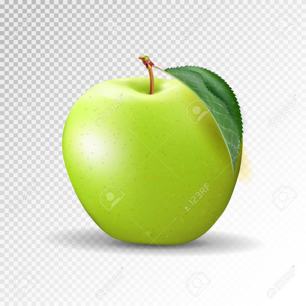 Detail Green Apple Transparent Nomer 26
