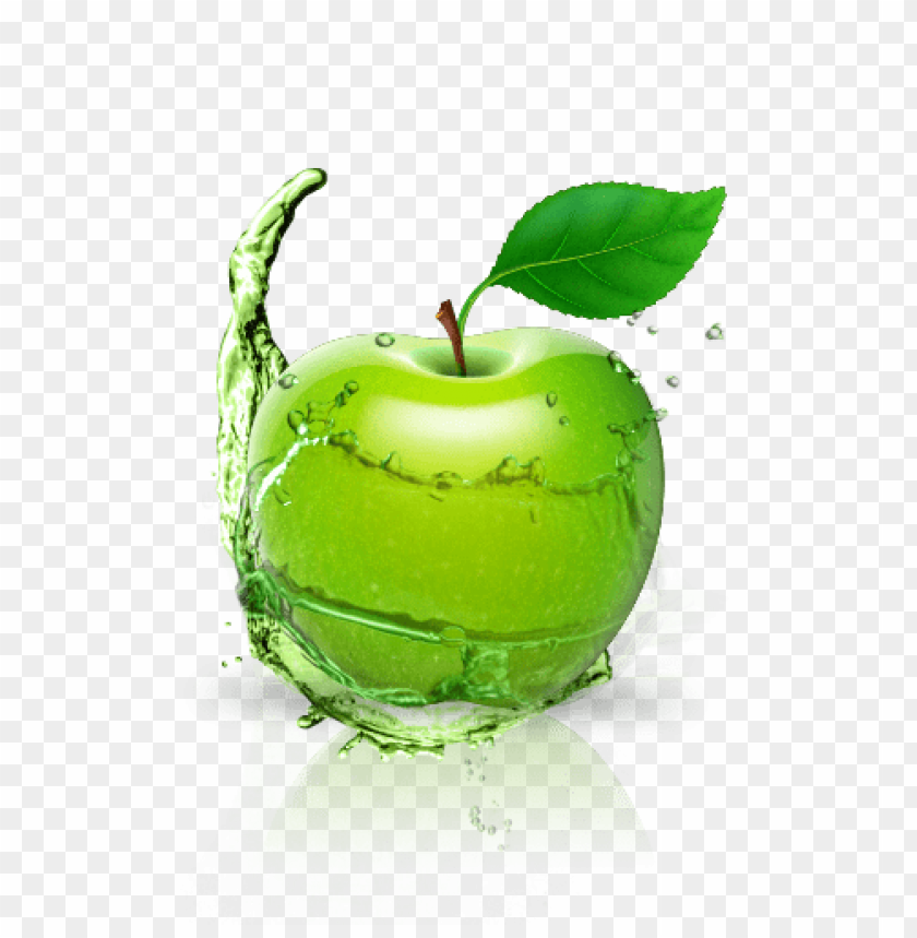 Detail Green Apple Transparent Nomer 44