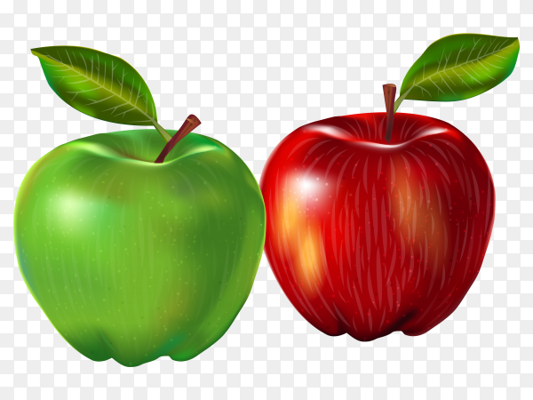 Detail Green Apple Transparent Nomer 48
