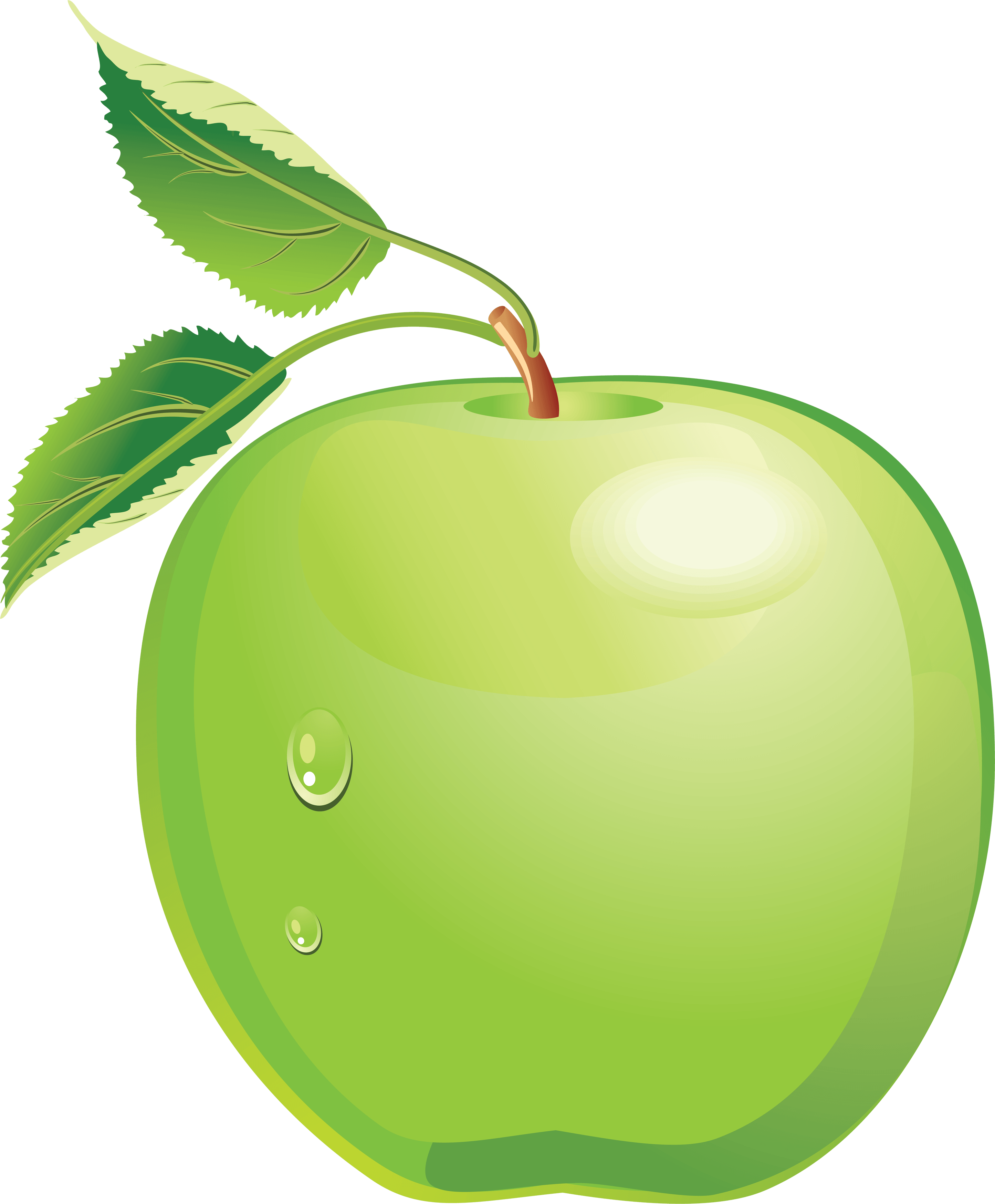 Detail Green Apple Transparent Nomer 52