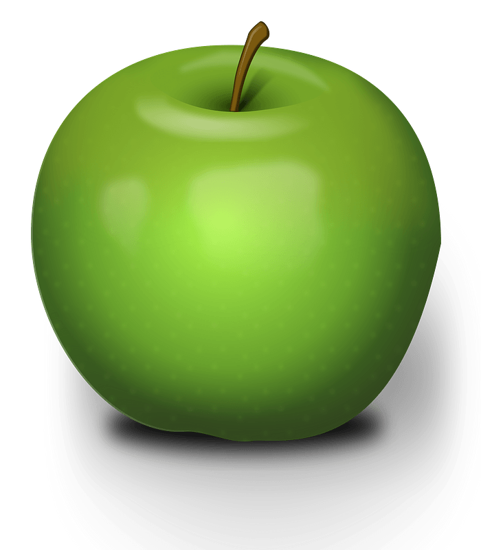 Detail Green Apple Transparent Nomer 54
