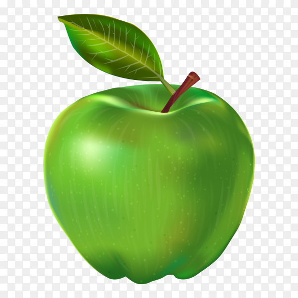 Detail Green Apple Transparent Nomer 9