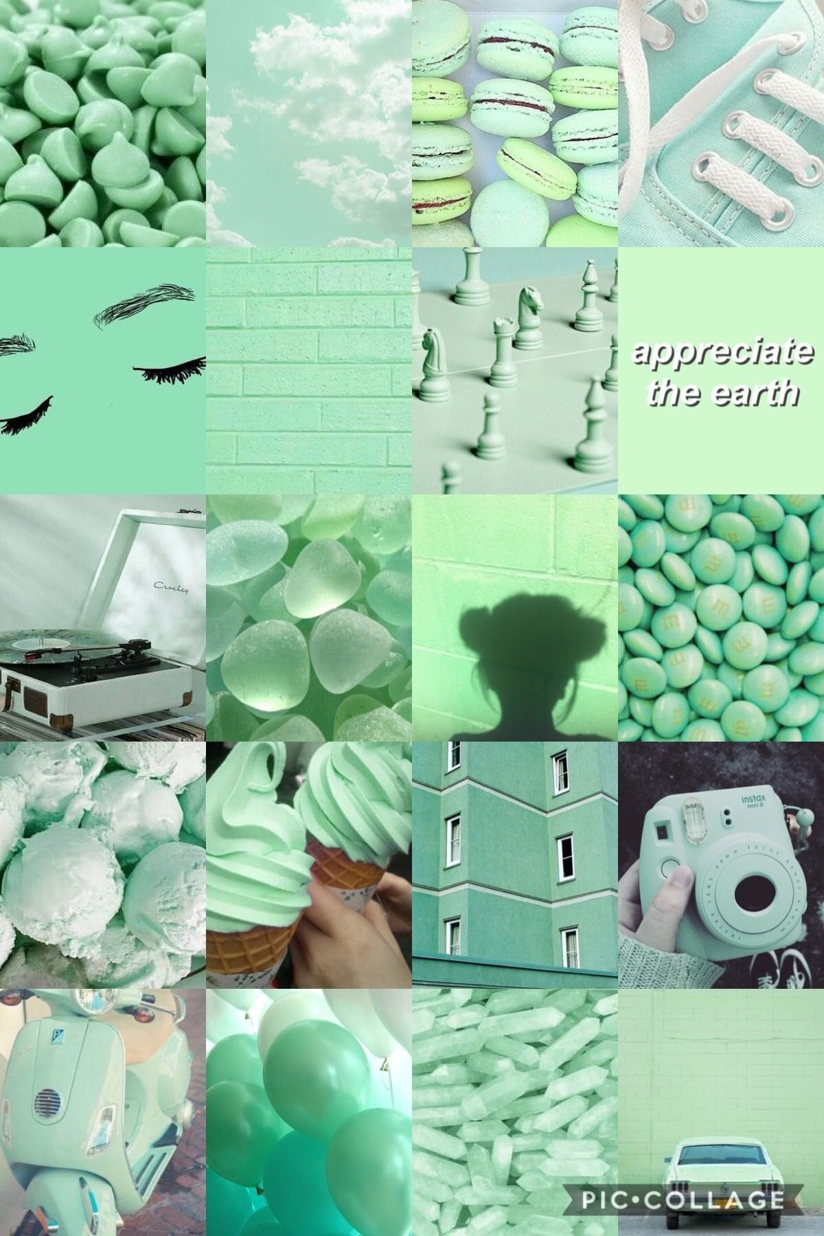 Detail Green Background Aesthetic Nomer 29