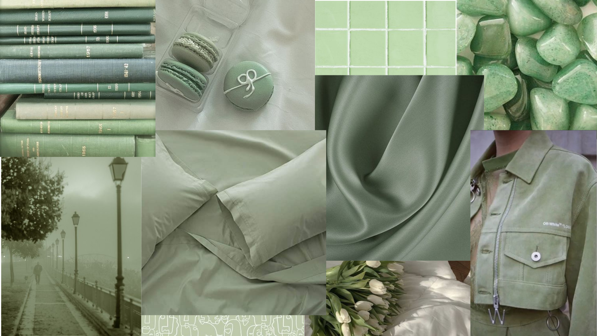 Detail Green Background Aesthetic Nomer 55