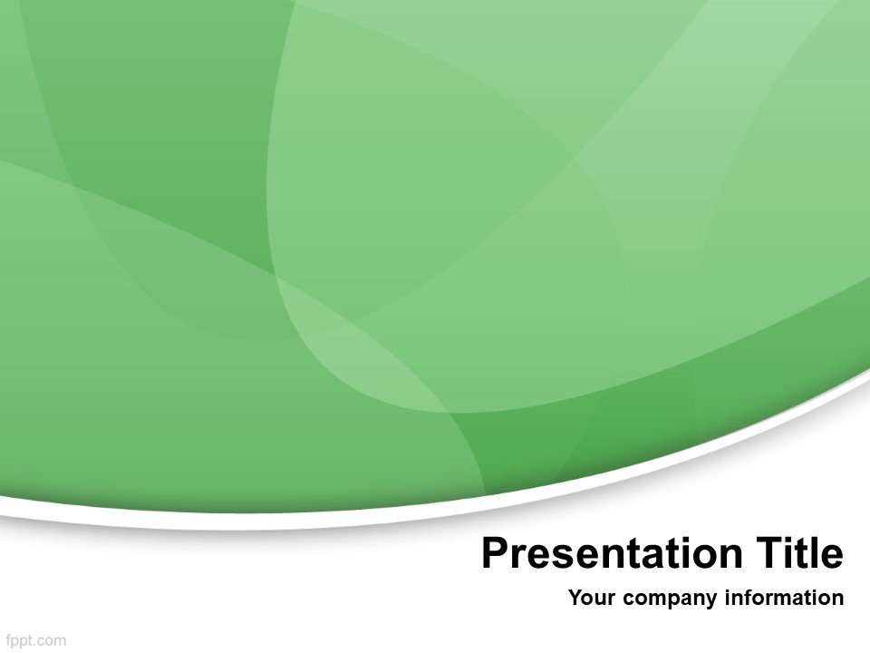 Detail Green Background For Powerpoint Nomer 27