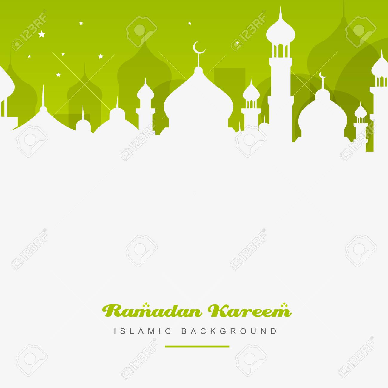 Download Green Background Islamic Nomer 33