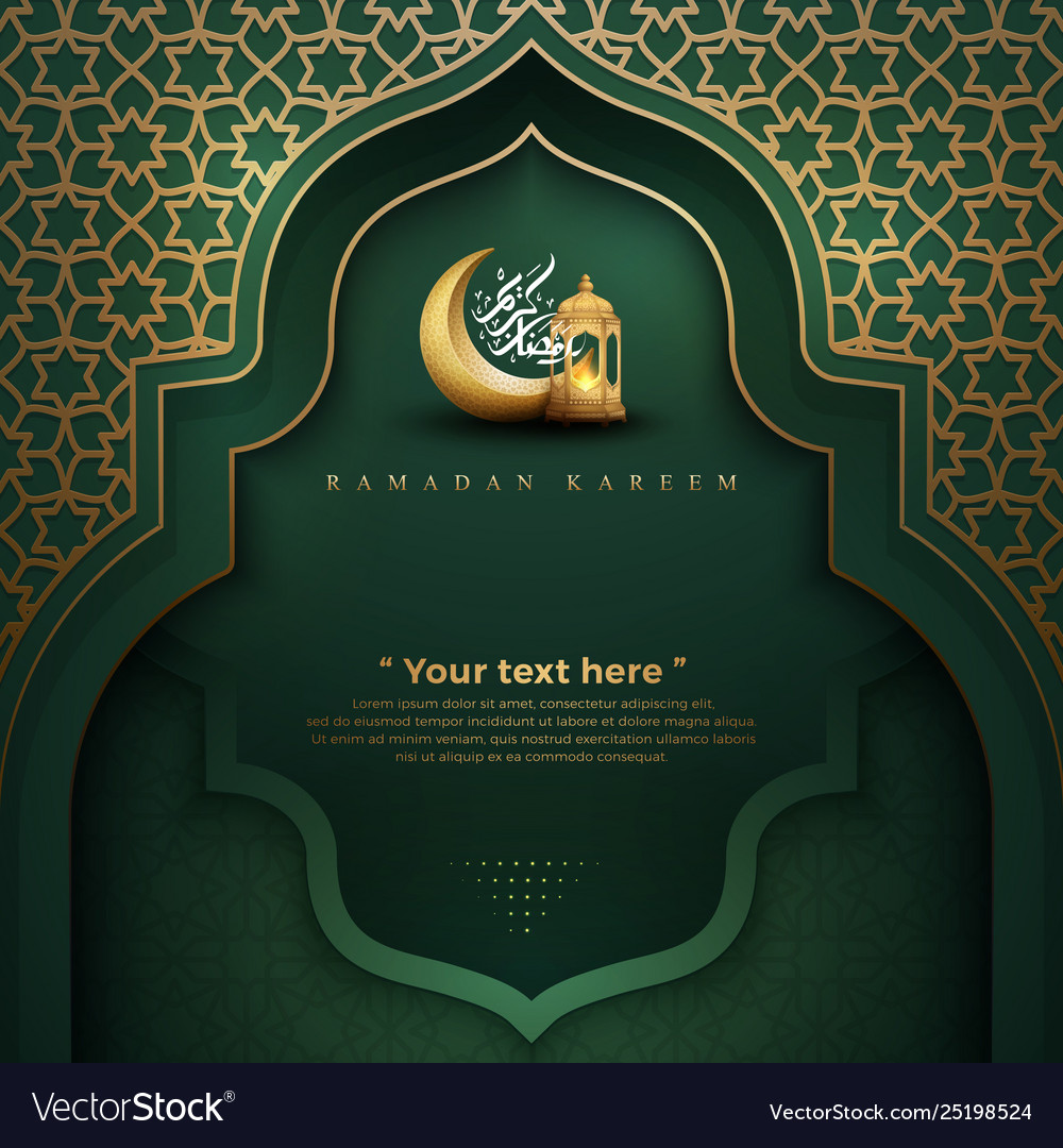 Detail Green Background Islamic Nomer 38