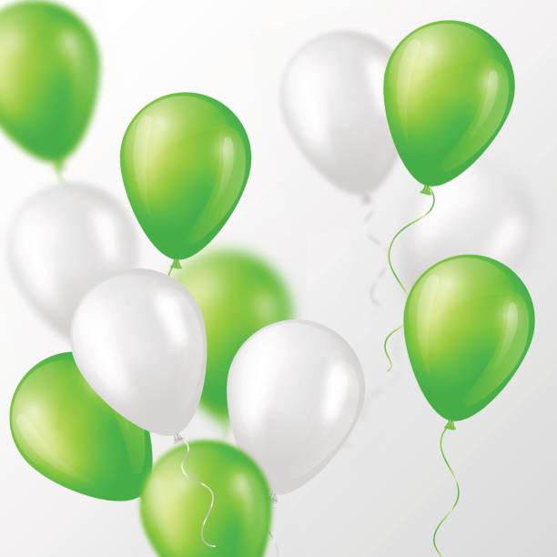 Detail Green Balloon Image Nomer 20