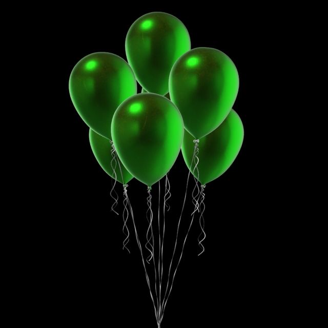 Detail Green Balloons Png Nomer 46