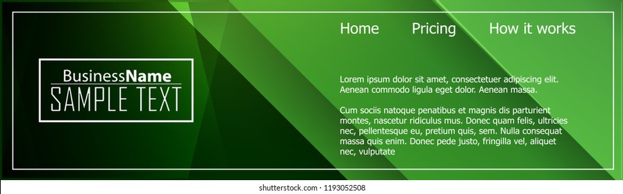 Detail Green Banner Background Nomer 50