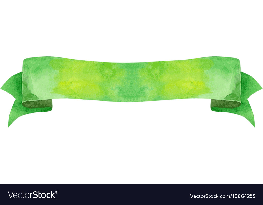 Detail Green Banner Vector Nomer 2