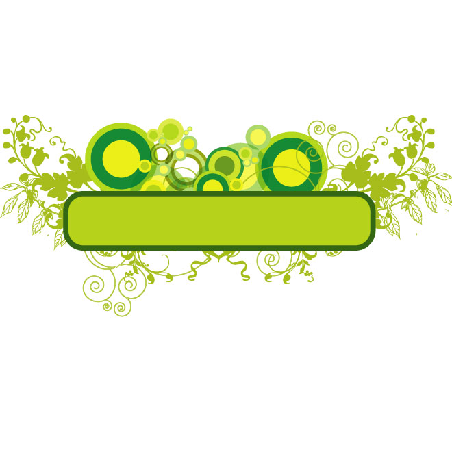 Detail Green Banner Vector Nomer 20