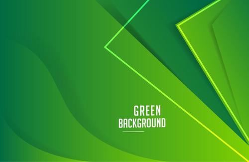 Detail Green Banner Vector Nomer 29