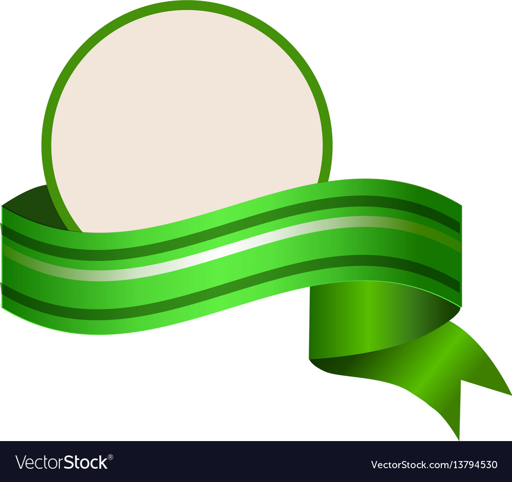Detail Green Banner Vector Nomer 4