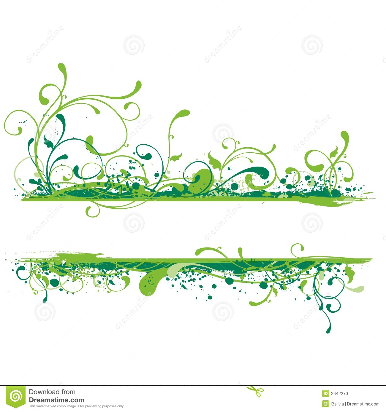 Detail Green Banner Vector Nomer 30