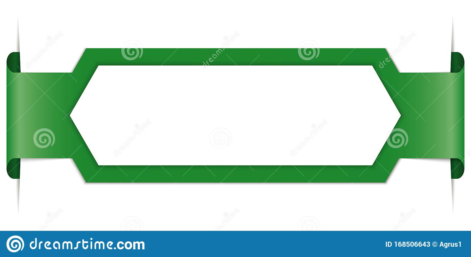 Detail Green Banner Vector Nomer 38